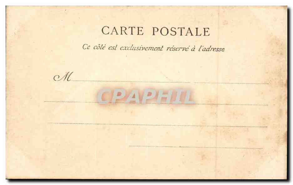 Paris CPA Saint Honore d'Eylau — Rückseite
