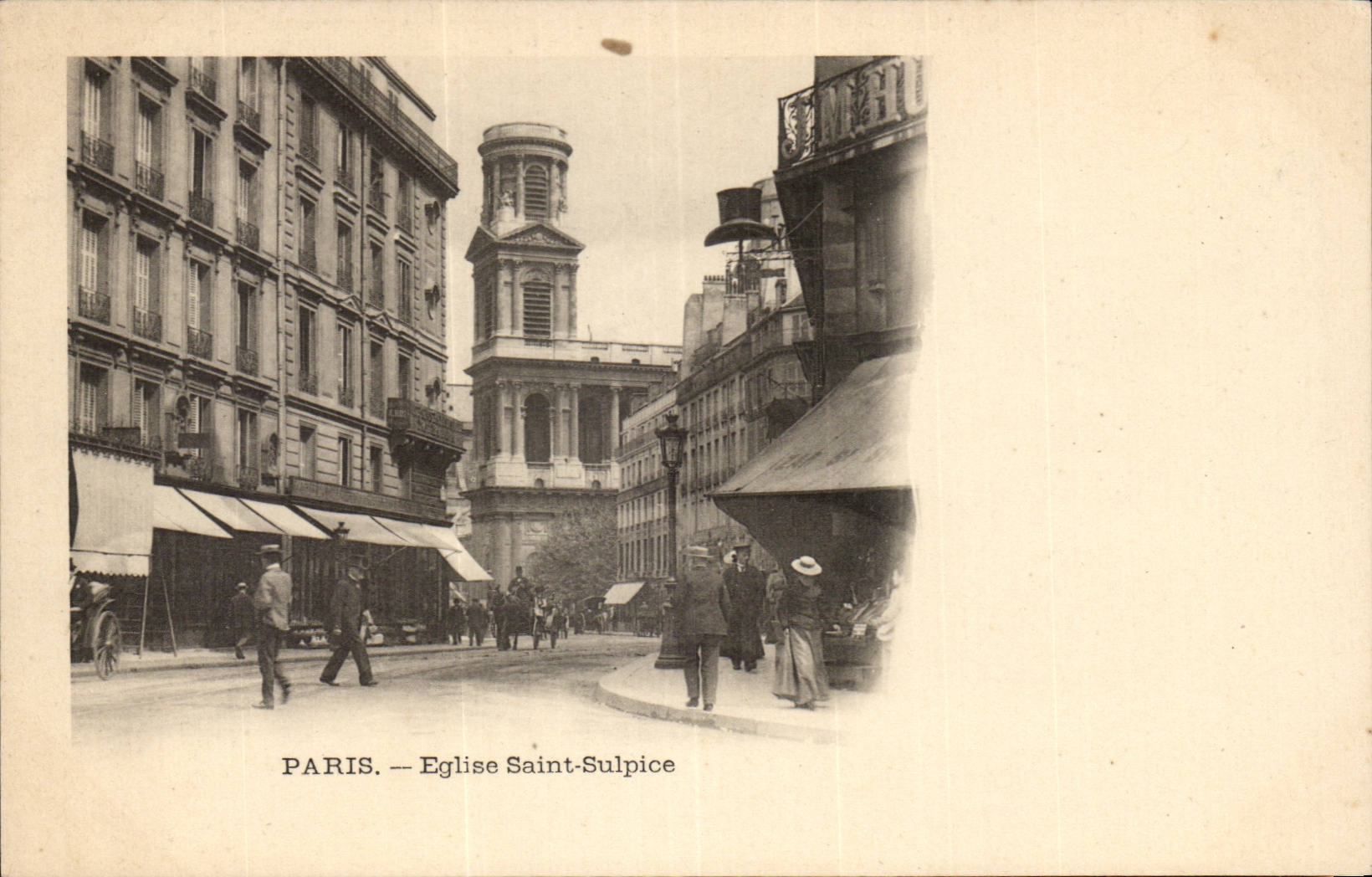 Paris CPA Eglise Saint Sulpice