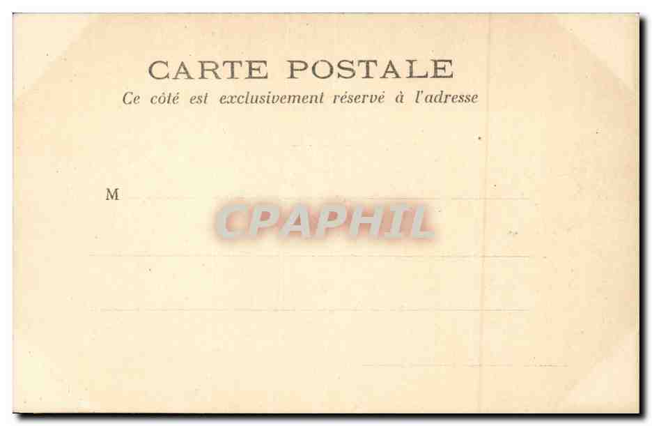 Paris CPA Eglise Saint Sulpice — Rückseite