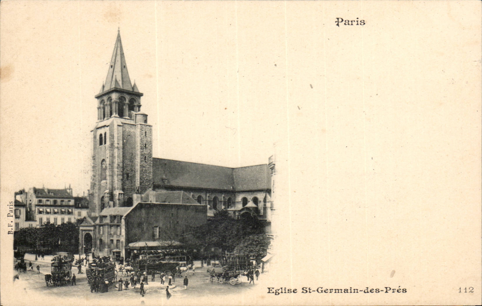 Paris CPA Eglise Saint Germain des Pres