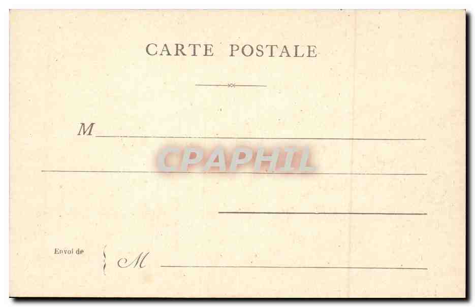 Paris CPA Boulevard de la madeleine — Rückseite