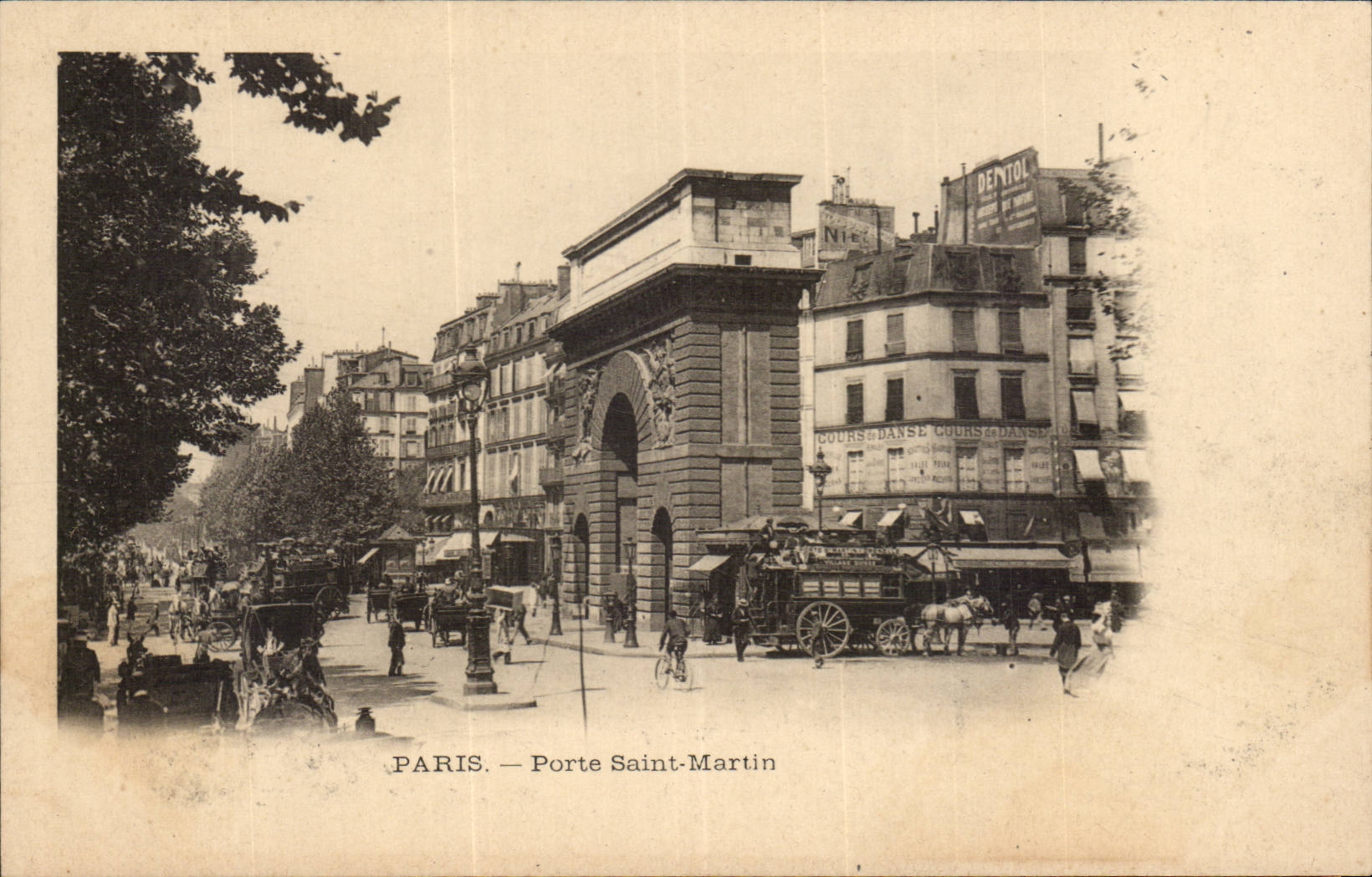 Paris CPA Porte Saint Martin
