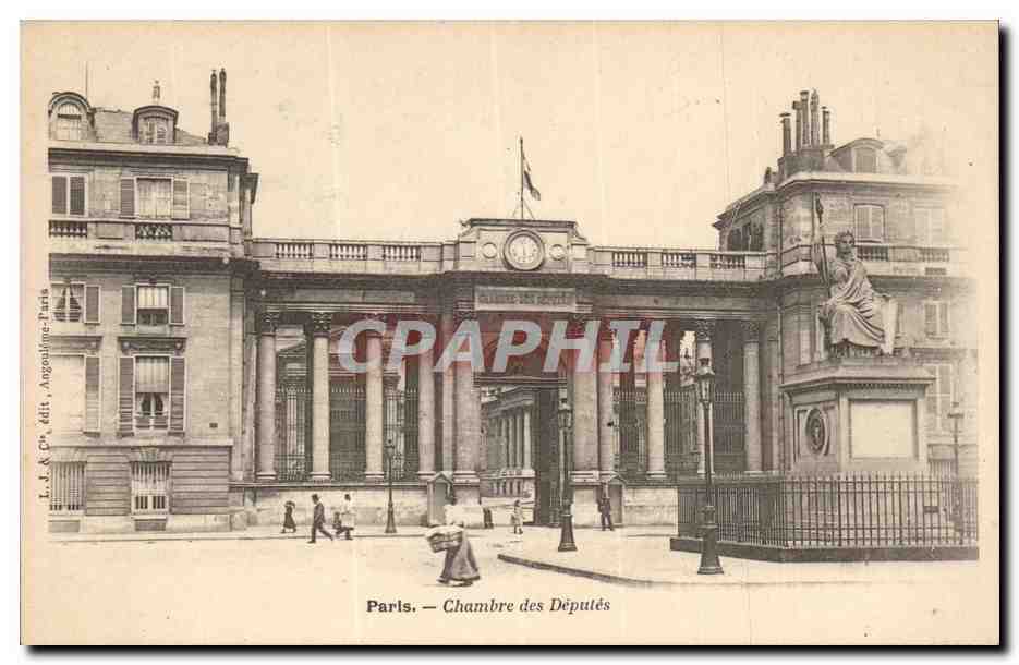 Paris CPA Chambre des Deputes