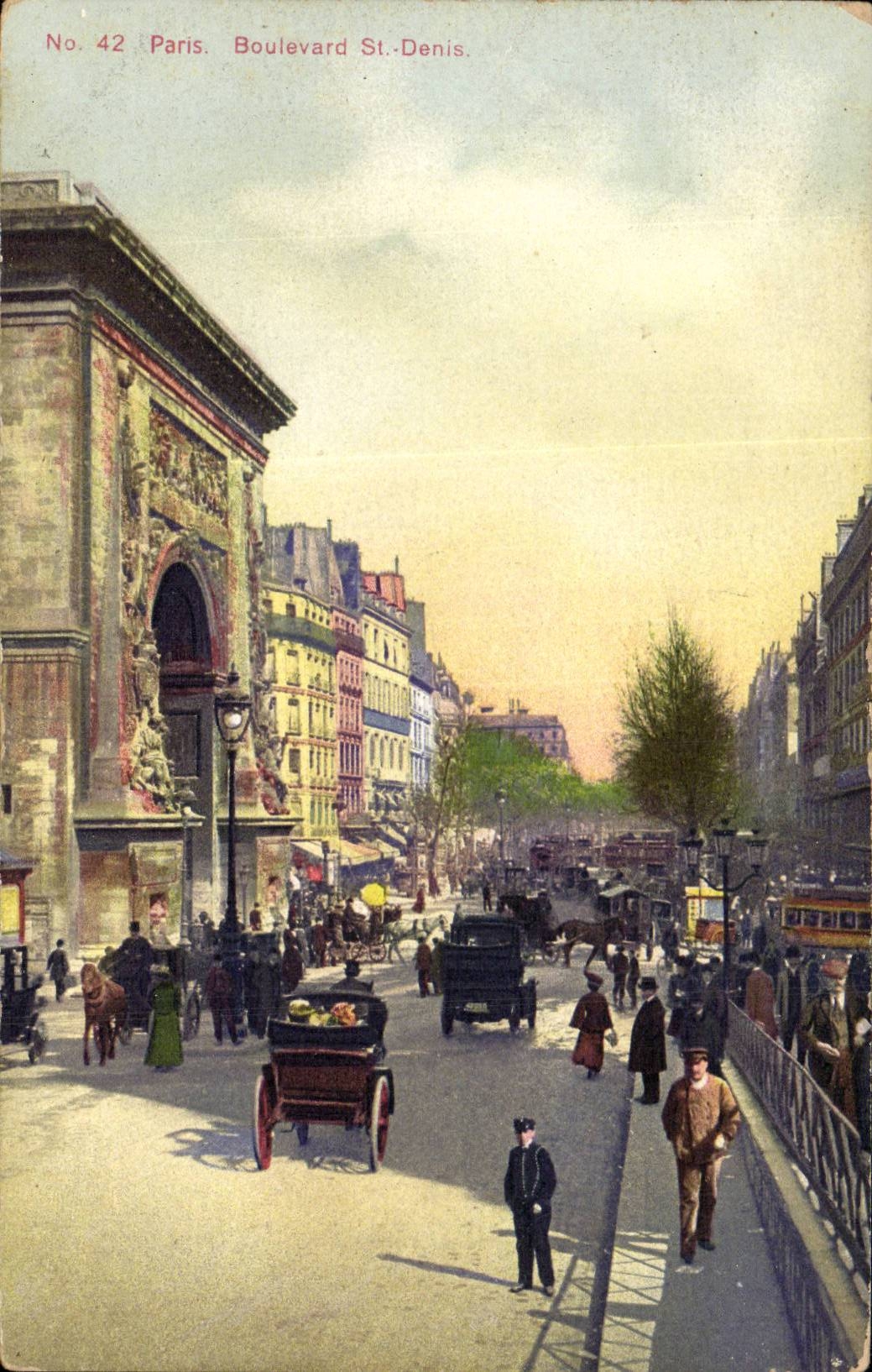 Paris CPA Boulevard St denis