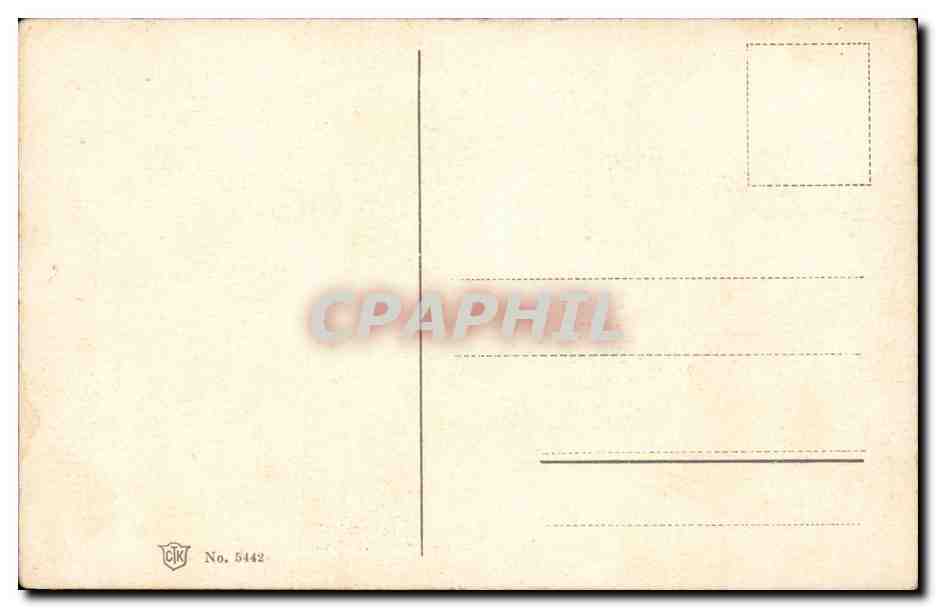 Paris CPA Boulevard St denis — Verso