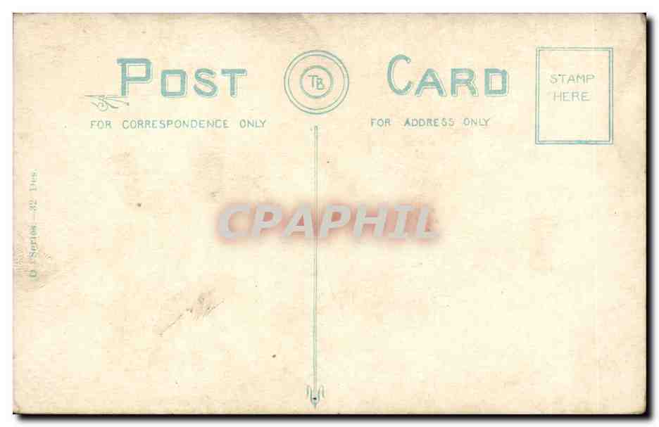 CPA Fantaisie We were pals together (alcool) — Verso