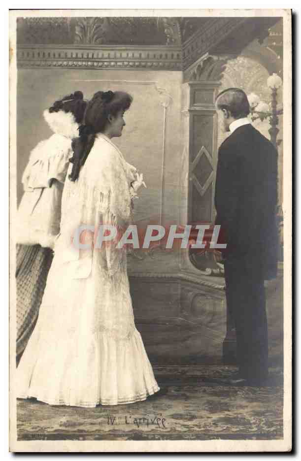 Arrivée — scène de théâtre — éditeur anonyme, n° de série IV