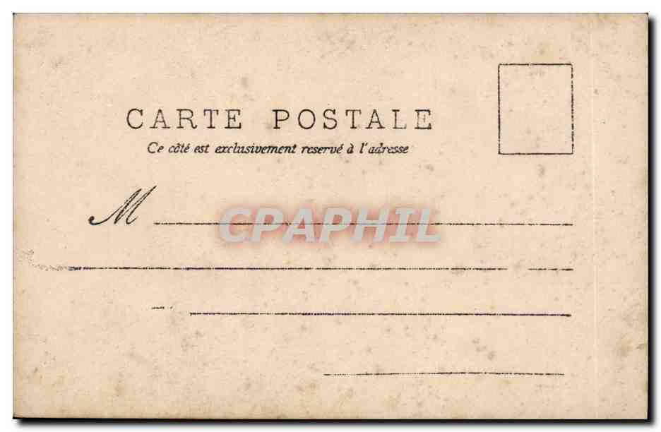 Le Premier Bal de la Jeune Fille — L'Invitation — NED — Verso