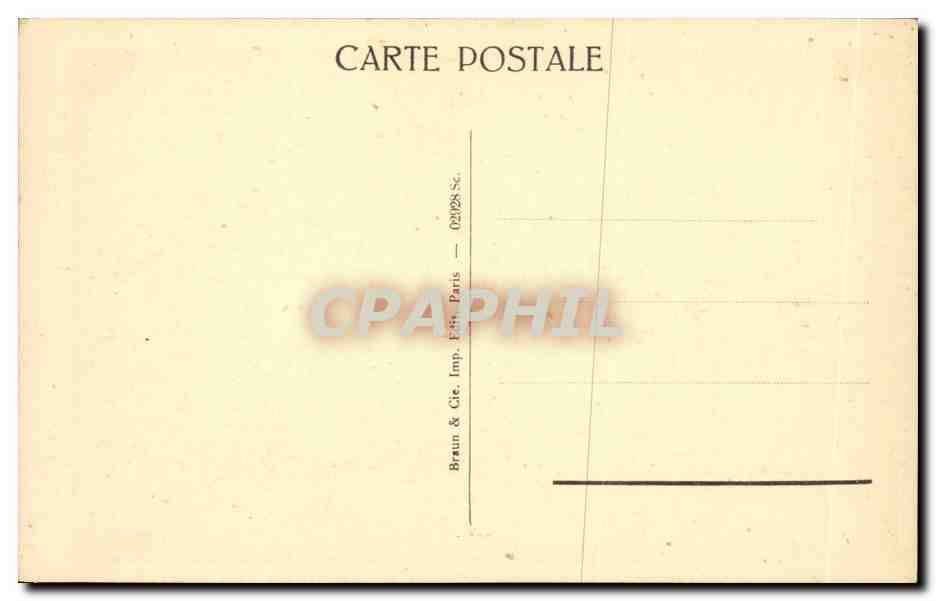 CPA Paris Musee du Luxembourg Bourdelle Buste d'Anatole France — Verso