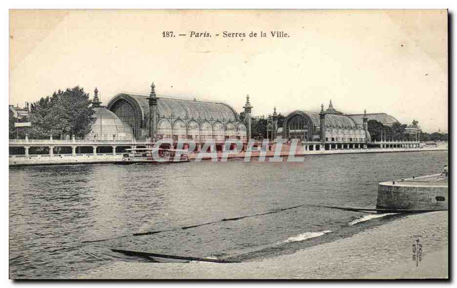 Paris CPA Serres de la ville