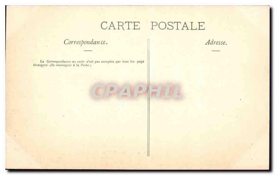 Paris CPA Eglise Saint Julien la pauvre le choeur — Rückseite