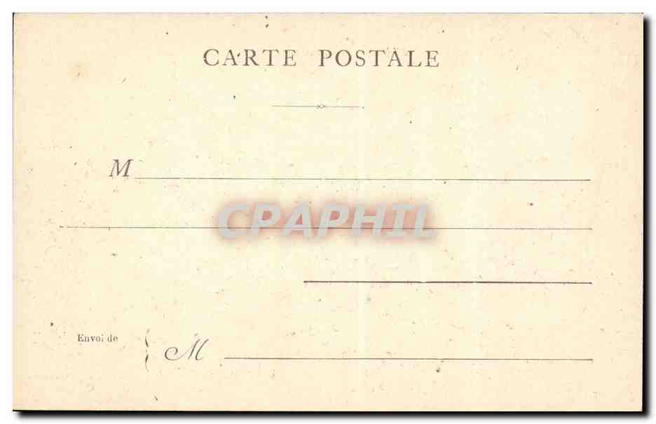 Paris CPA Vue panoramique — Rückseite