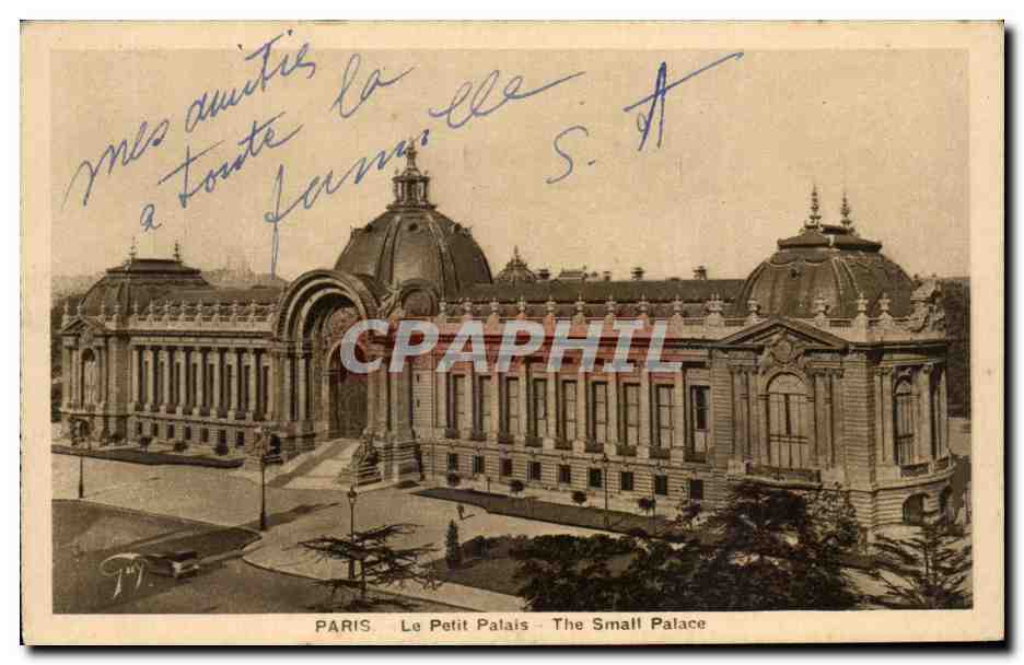 Paris CPA Le petit palais 