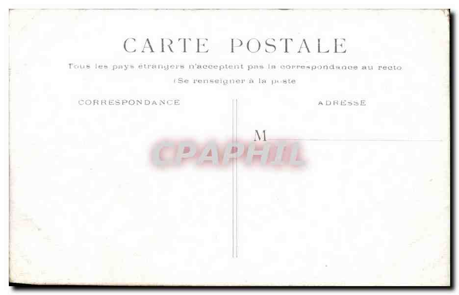 Paris CPA Colonnade du Louvre — Rückseite