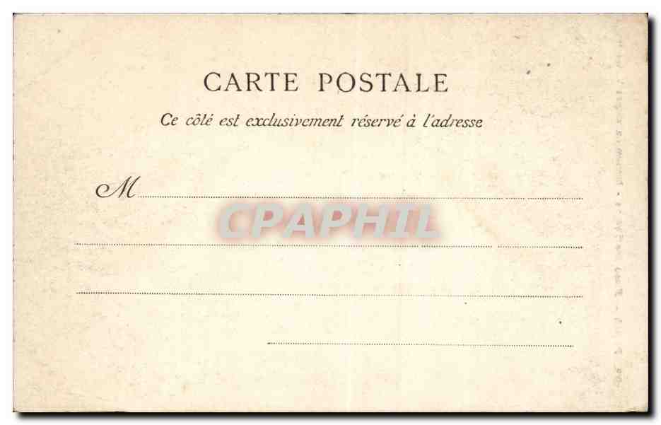 Paris CPA Place des Vosges Maison ou naquit Victor Hugo — Rückseite
