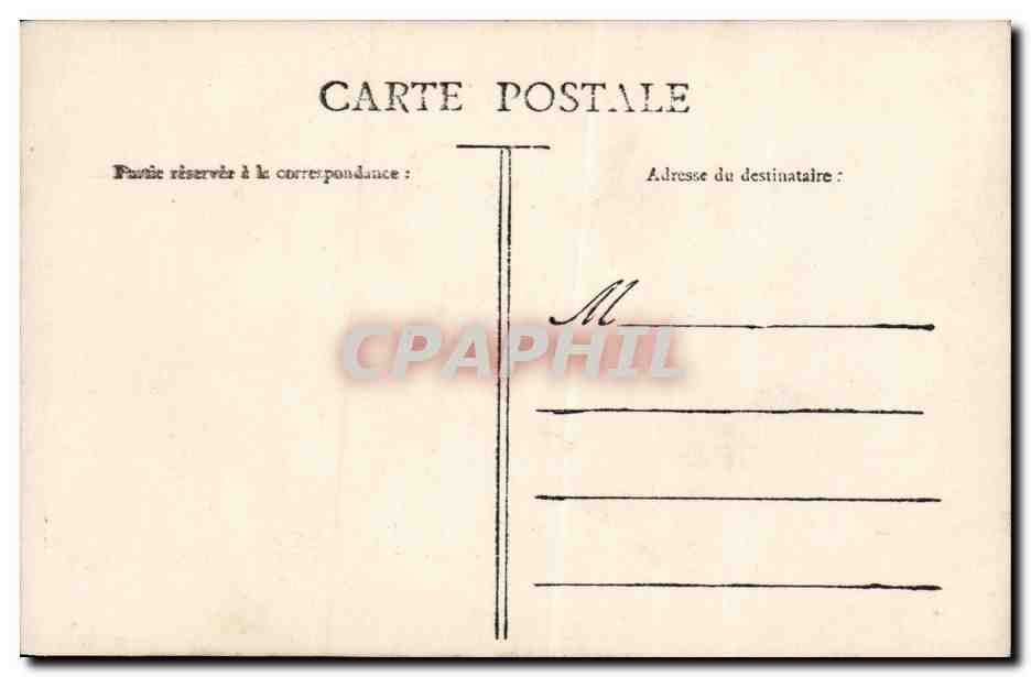 CPA Fantaisie Femme  — Verso