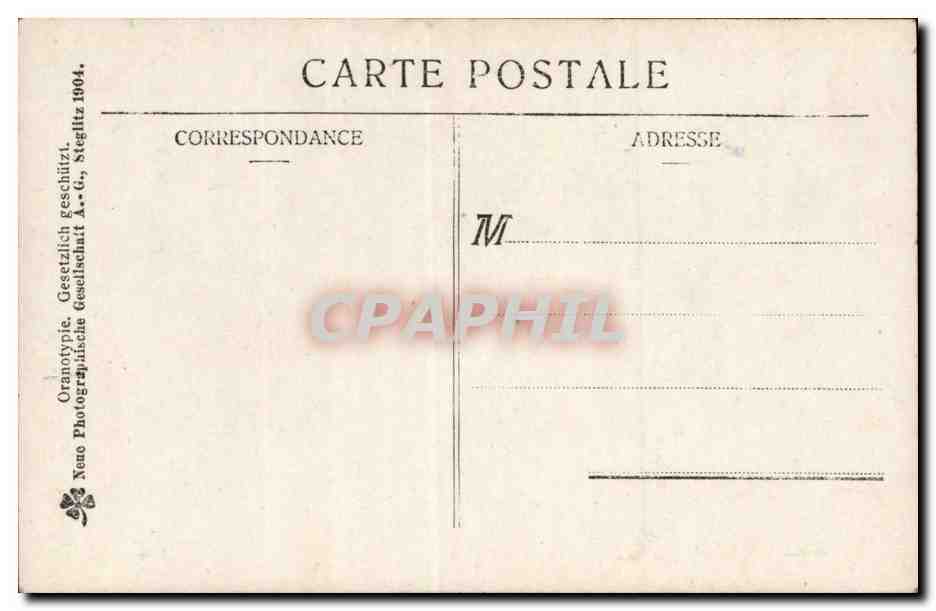 CPA Fantaisie Femme et enfants — Rückseite