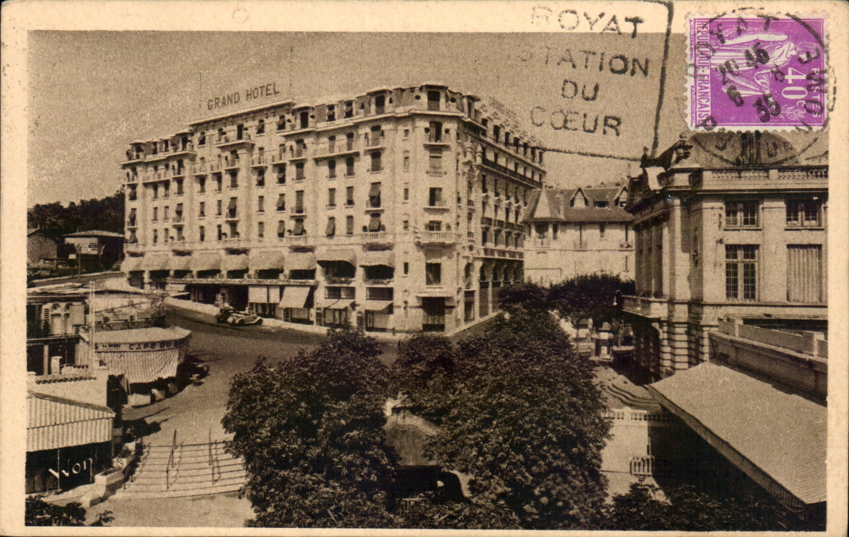 Chatel Guyon CPA Grand hotel et theatre du casino