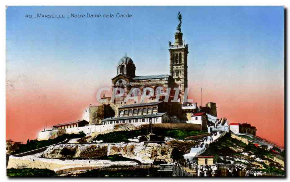 CPA Marseille Notre Dame de la Garde