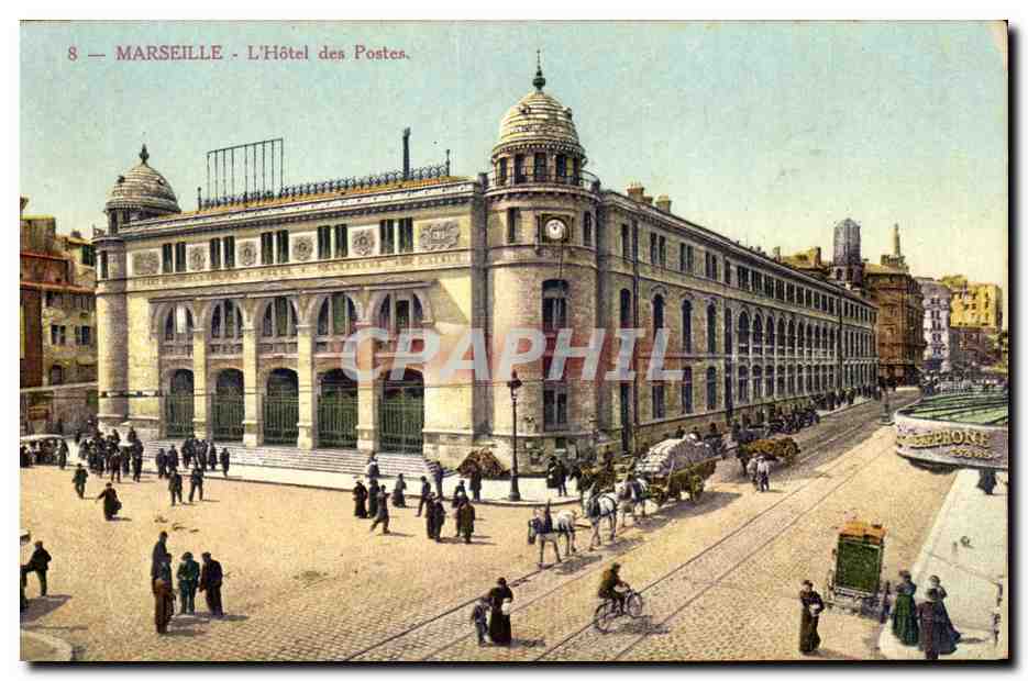 CPA Marseille Hotel des Postes