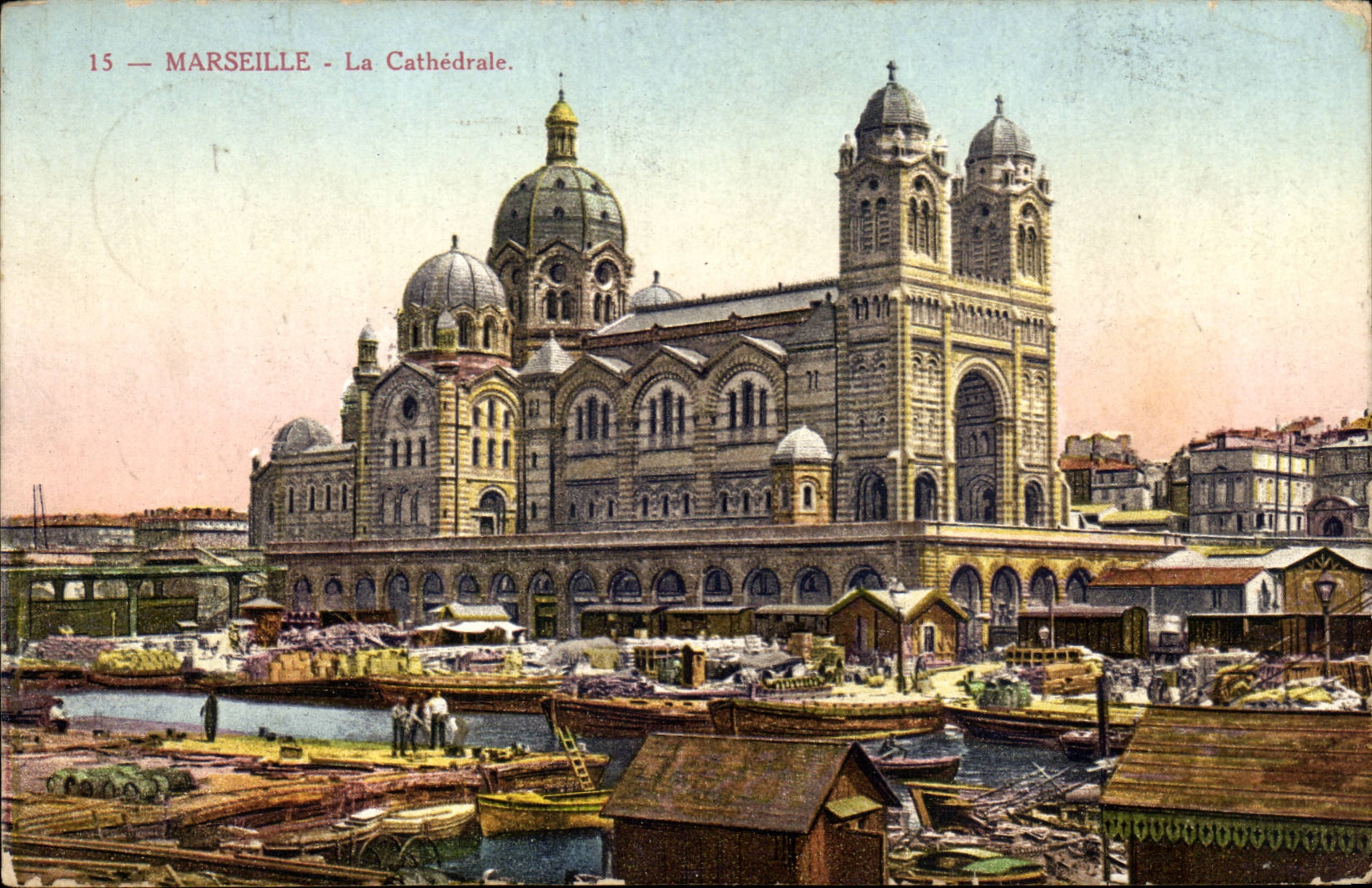 CPA Marseille La cathedrale