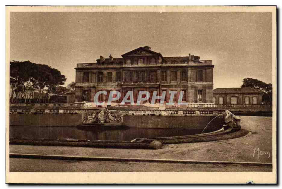 CPA Marseille le chateau Borelli musee d'archeologie