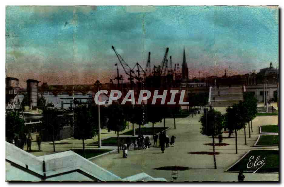 Port de Béziers — vue panoramique — Édition L. Chatatgneau, 13. BORDEAUX - Les Nouvelles