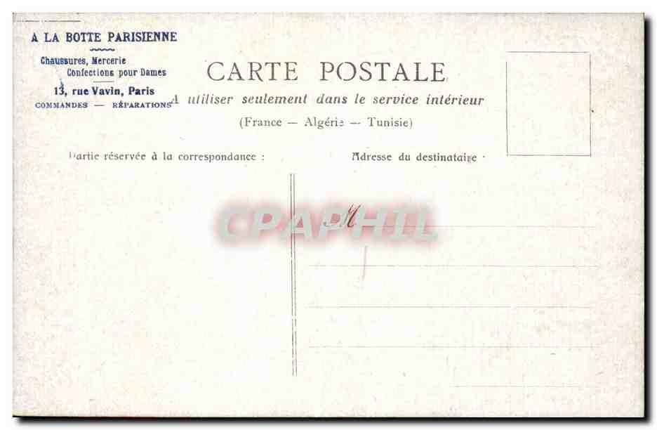 Paris CPA Bois de Vincennes le lac Daumesnil (pecheur) — Rückseite