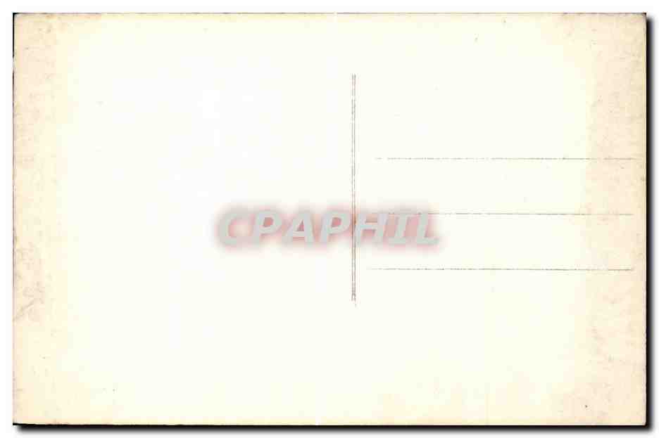 Paris CPA Bagatelle Le chateau Vu de derriere — Rückseite