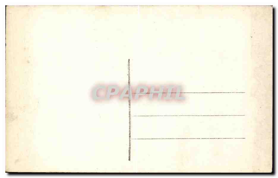 Paris CPA Bagatelle La Roseraie — Rückseite