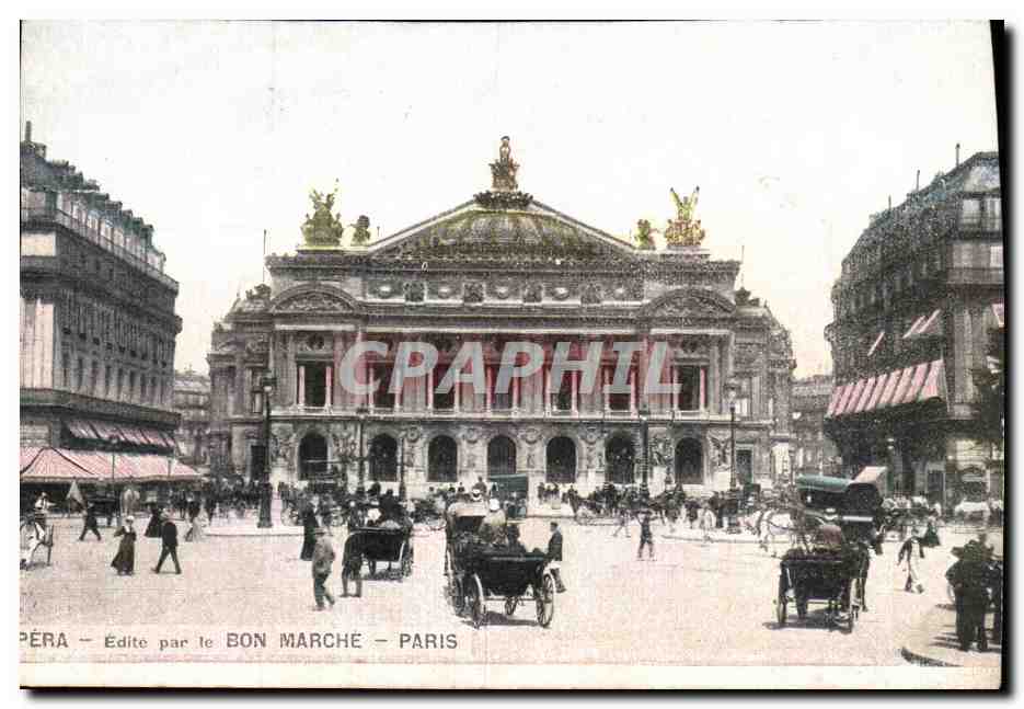 Paris CPA Opera