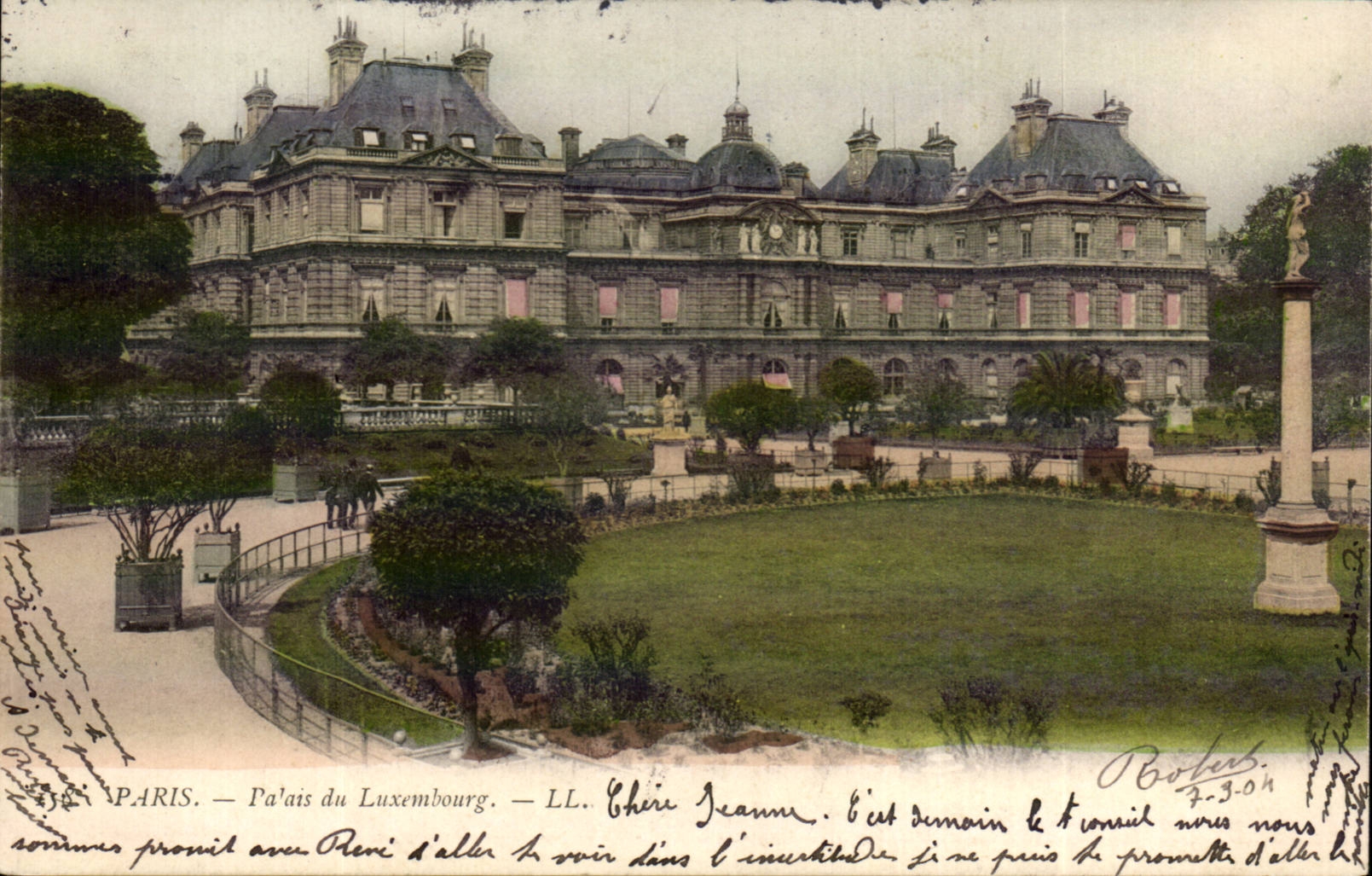 Paris CPA Palais du Luxembourg