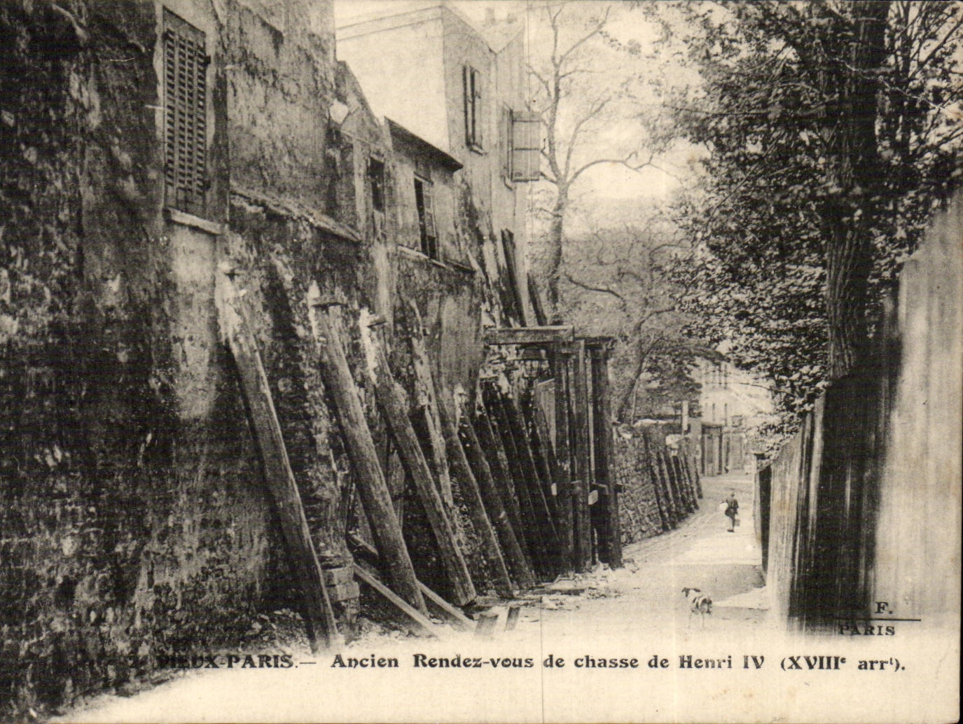 Paris CPA Vieux paris Ancien rendez vousde chasse de Henri IV
