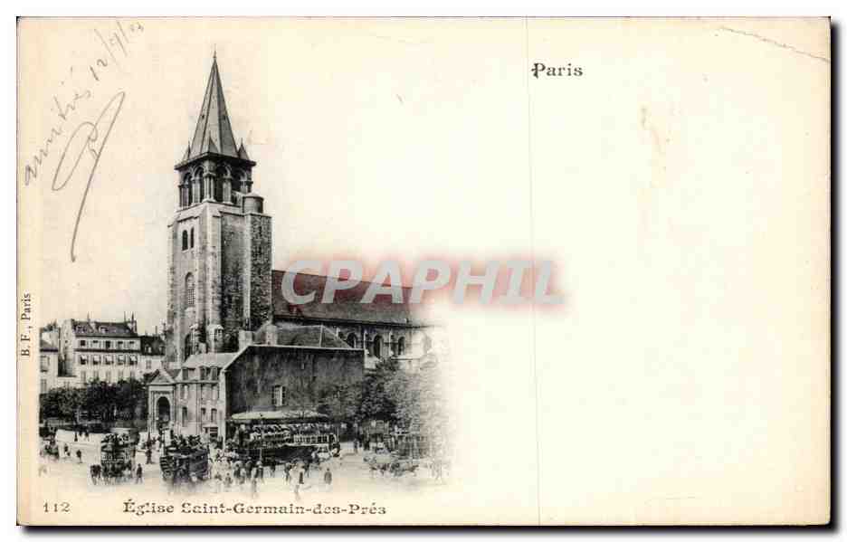 Paris CPA Eglise Saint Germain des Pres