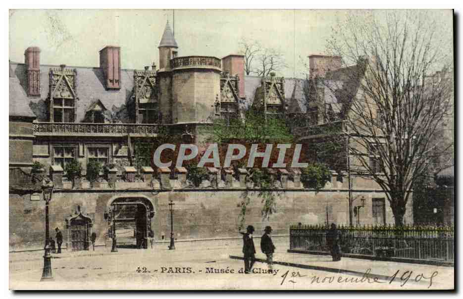 Paris CPA Musee de Cluny