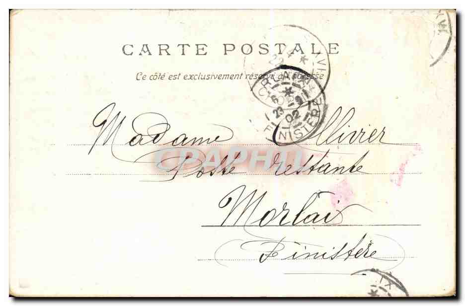 CPA Fantaisie Enfants Ange Angel — Rückseite