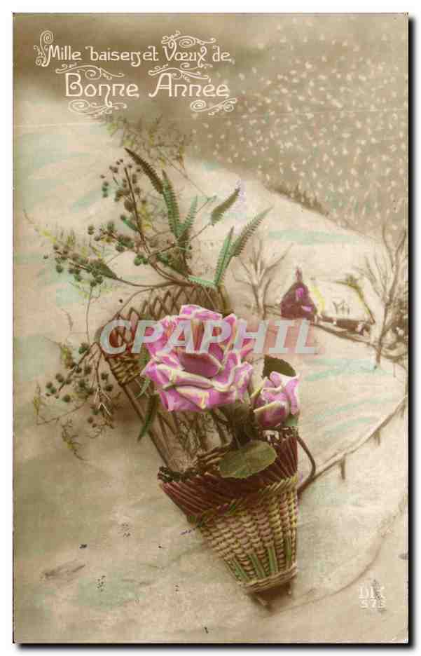 CPA Fantaisie Bonne annee 
