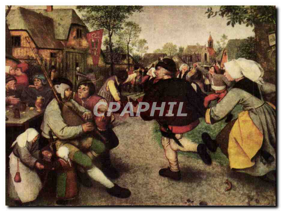 Danse de Paysans — Pieter Brueghel — No.14 — Boerendans — Éditeur N.V. GESTEL & ZN. ENDHOVEN