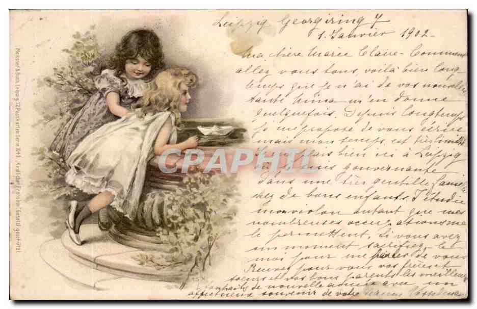 CPA Fantaisie Enfants
