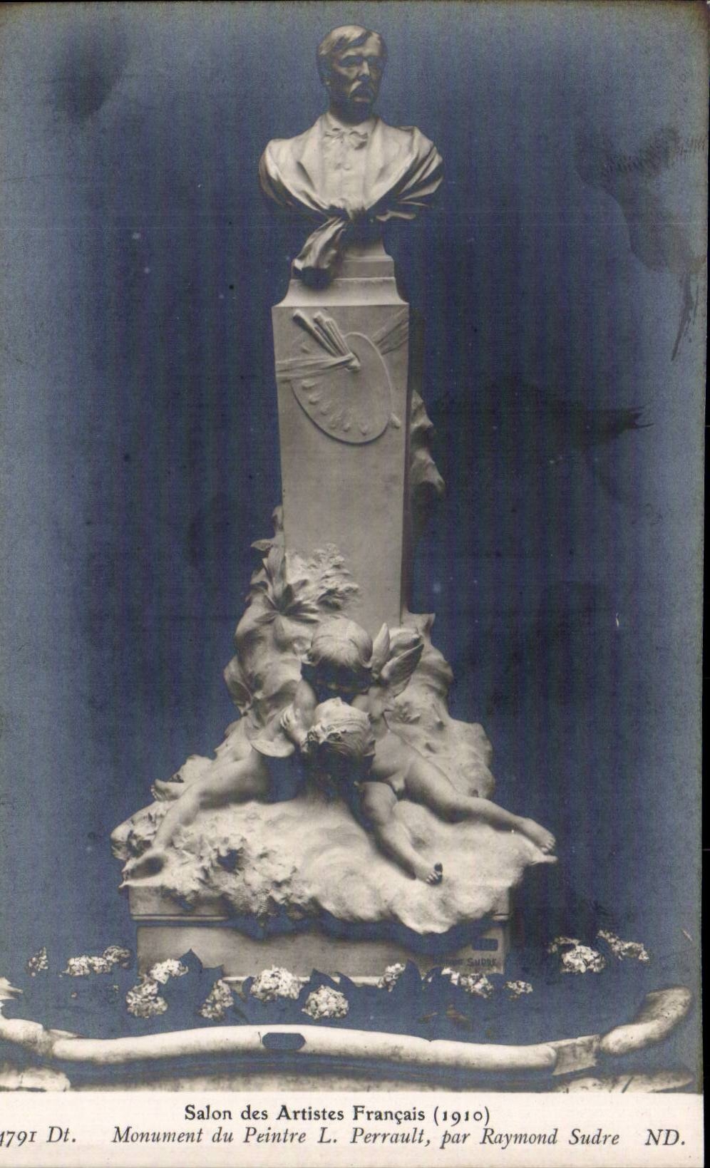 Monument du Peintre L. Perrault — Salon des Artistes Français 1910 — par Raymond Sudre