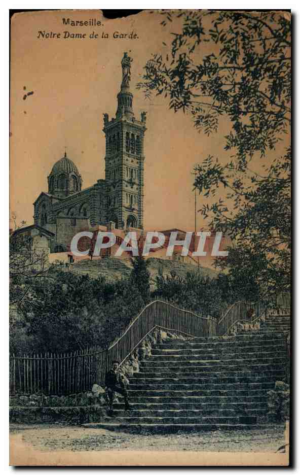 CPA Marseille Notre DAme de la Garde
