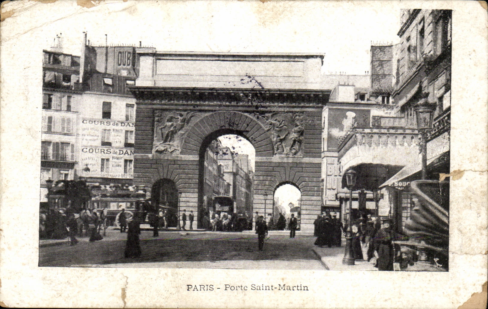 Paris CPA Porte Saint martin