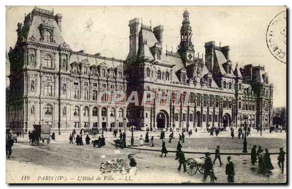 CPA Paris Hotel de ville