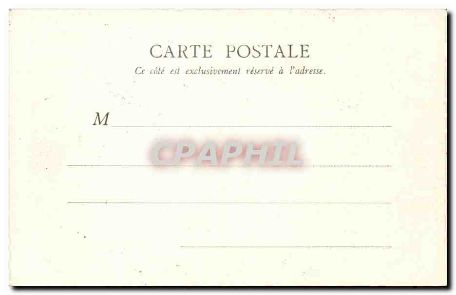 CPA Paris Chalets du cycle Les jardins — Rückseite
