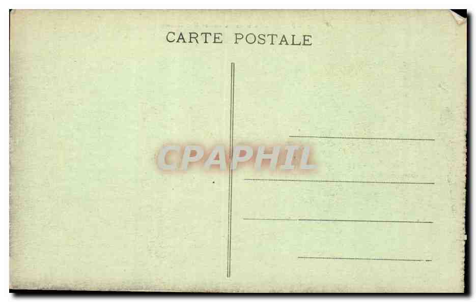 CPA Paris Avenues Carnot et Mac Mahon — Rückseite