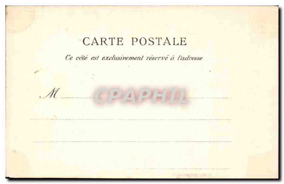 CPA Paris Basilique du Sacre Coeur Montmartre — Rückseite