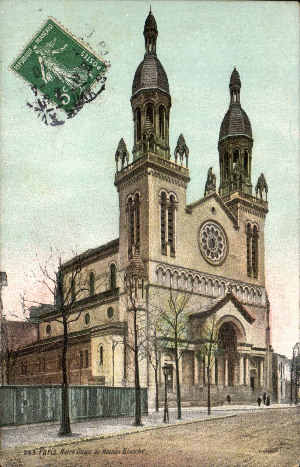 CPA Paris Notre DAme de Maison blanche