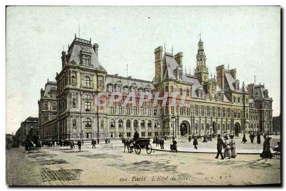 CPA Paris Hotel de ville