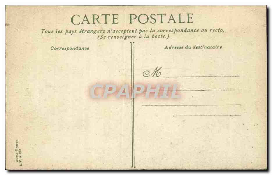 CPA Paris Le Marais du 17eme Hotel d'Aumont Rue de Jouy escrime fencing — Rückseite