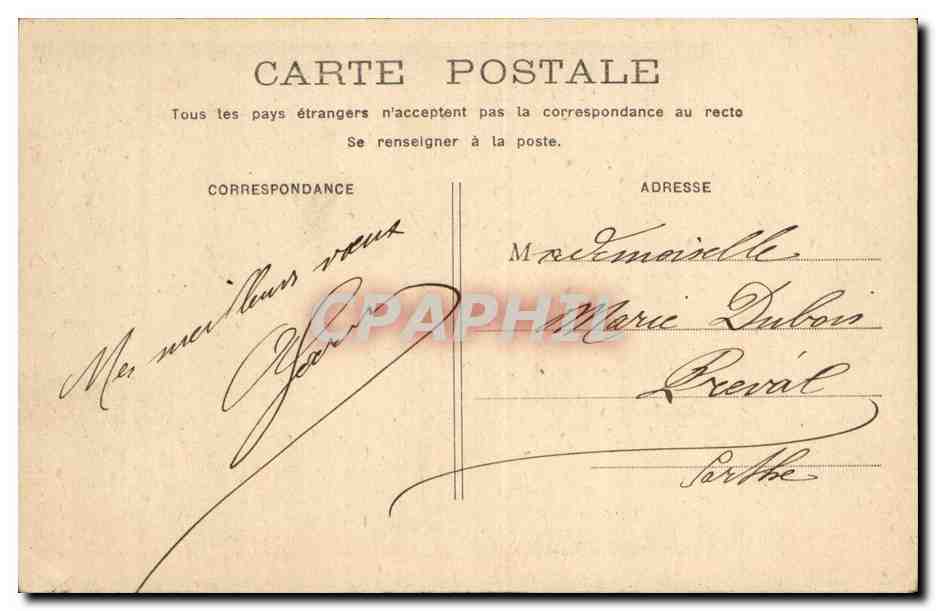 Fantaisie - Enfants - Voyez comme elle est gracieuse - CPA  — Rückseite